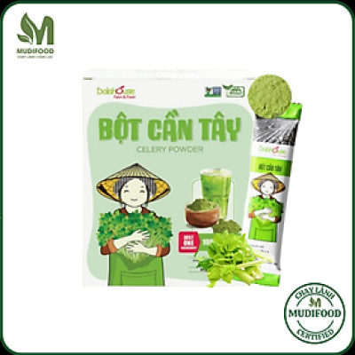 Bột Cần Tây Hữu Cơ Nguyên Chất Sấy Lạnh Dalahouse - Ổn Định Hệ Tiêu Hóa, Detox, Thải Độc, Thanh Lọc Cơ Thể, Giảm Căng Thẳng Mệt Mỏi, Hỗ Trợ Giảm Cân, Cải Thiện Sức Khỏe Tim Mạch, Chống Oxy Hóa, Giảm Cholesterol Xấu - Người Tập Gym, Yoga, Eat Clean
