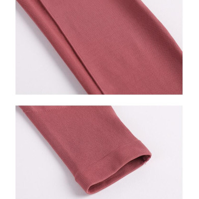 Quần Dài Dệt Lưng Cao Lượn Sóng Dày Đẹp (Đồ tập gym-yoga Nữ)