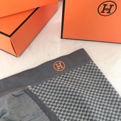  Hộp 3 Quần Lót Nam, Sịp Đùi Nam Co Giãn Chữ H Vỏ Cam