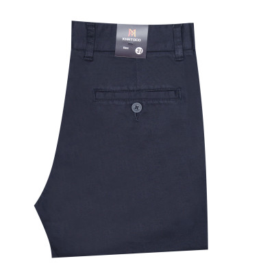 Quần Kaki Nam ống ôm Khatoco Q2M578S0-INDE412-2507-0-ĐEN