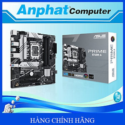 Bo mạch chủ Main ASUS PRIME B760M-A Socket LGA 1700 - Hàng Chính Hãng