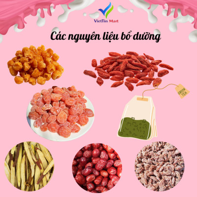 Set Trà Tắc Thảo Mộc Xí Muội Thành Phẩm 20 ly VietTin Mart