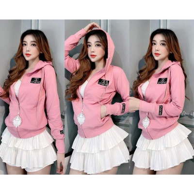 [LZ] Áo khoát nữ chống nắng logo thêu nhiều màu lựa chọn chuẩn shop-A2033