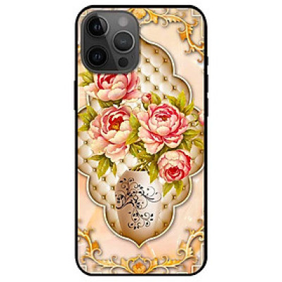 Ốp lưng dành cho Iphone 12 Promax mẫu Vàng Hồng