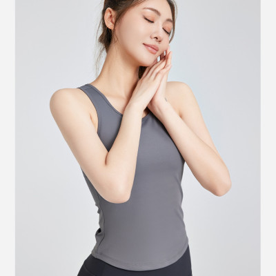 Áo sát nách nữ sẵn mút nâng ngực cố định hàng cao cấp vải thun lạnh cực mát