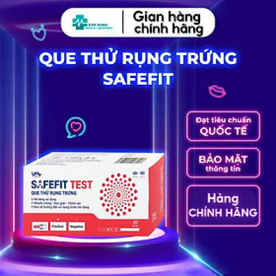 Que thử rụng trứng Safefit (hộp 7 que)