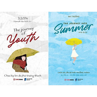 Combo Chưa Kịp Lớn Đã Phải Trưởng Thành Quyển 1 + 2 (Song ngữ Anh Việt) (Bộ 2 Cuốn) - TIME