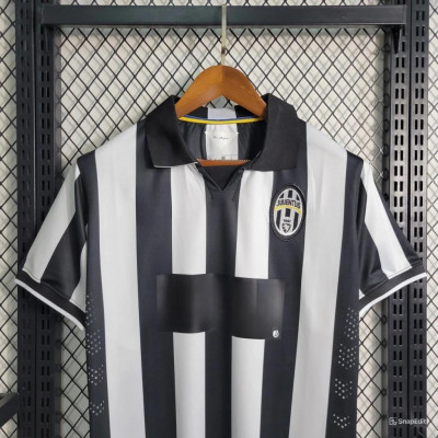 Áo Bóng Đá Retro Juventus 2014 - Sân Nhà bản cao cấp vải Cotton Polyester
