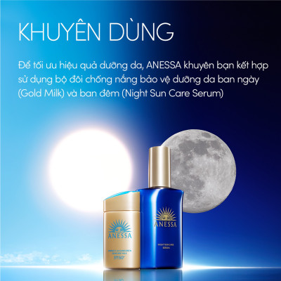 Serum ANESSA phục hồi da ban đêm 180ml
