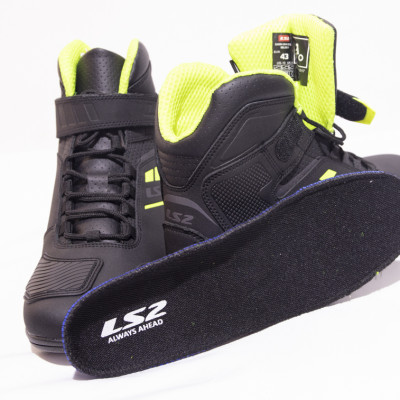 Giày Thời Trang Bảo Hộ Lái Moto Xe Máy LS2 Garra Man Chính Hãng - An Toàn và Phong Cách