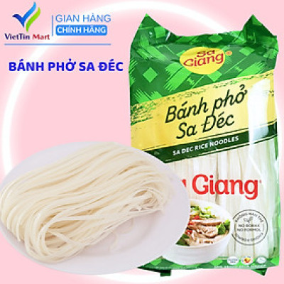 1GÓI Bánh phở khô Sa Giang 400g, phở khô Sa Đéc chính gốc