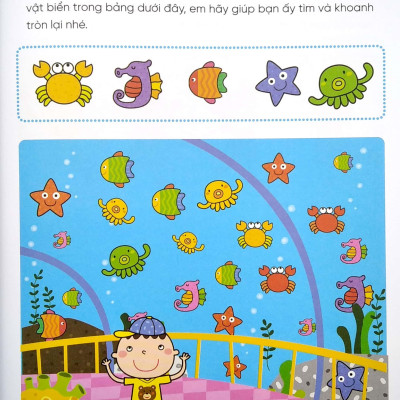 Phát Triển IQ Rèn Luyện Tư Duy Não Bộ 2- 4 Tuổi: Khả Năng Quan Sát Và Ghi Nhớ