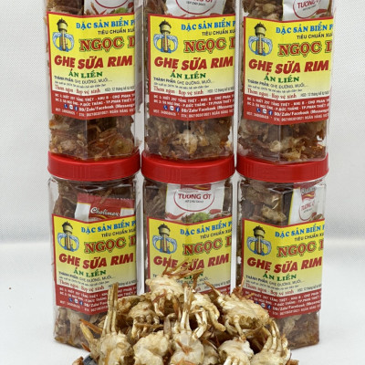 Đặc sản Phan Thiết - Ghẹ Sữa Rim Hộp (Gói) 250 Gram Đã Chế Biến Ăn Liền Ngon Ơi Là Ngon. Hạn Sử Dụng 12 Tháng Kể Từ Ngày Đặt Hàng - OCOP 4 Sao