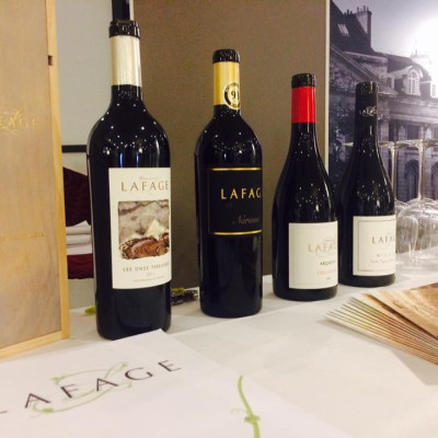 Rượu vang Organic Famille Lafage Narassa 2018 (Pháp) kèm túi hộp,đồ khui  