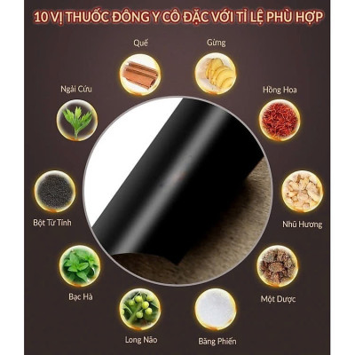 Túi 20 Miếng Dán Giảm Đau Xương Khớp Đông Y Cao Dán Ngải Cứu Giảm Vai Gáy Cột Sống Hiệu Quả Văn Phòng Du Lịch Dã Ngoại Phượt