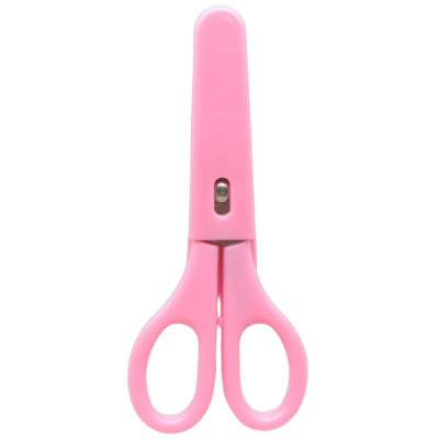 Kéo Học Sinh Dino 135 mm - Smart Kids SC03 - Màu Hồng