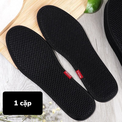 Lót giày cho nam và nữ khử mùi sợi tre , thơm tự nhiên , vải lưới đàn hồi thông hơi , thoáng khí khử mùi hôi hiệu quả , giúp bảo vệ bàn chân , giữ chân sạch sẽ và khô ráo nhỏ gọn tiện lợi
