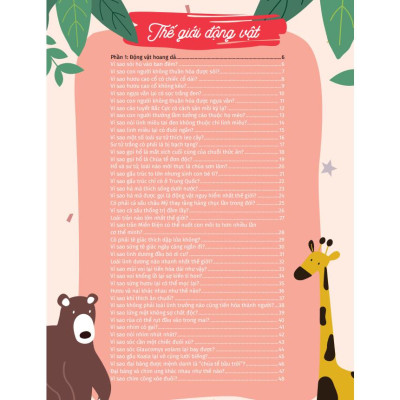 Kiến Thức Bách Khoa - 10 vạn câu hỏi vì sao - Thế giới động vật (VT)