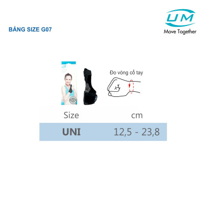 Nẹp ngón cái có thanh đỡ United Medicare (G07)