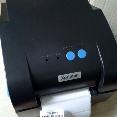 [Set 5 cuộn] Giấy in mã vạch 2 tem khổ 70x22 - Hàng Nhập Khẩu