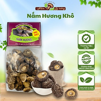 Nấm Hương Khô 100g – Lý Tưởng Cho Món Ngon, Giữ Trọn Hương Vị