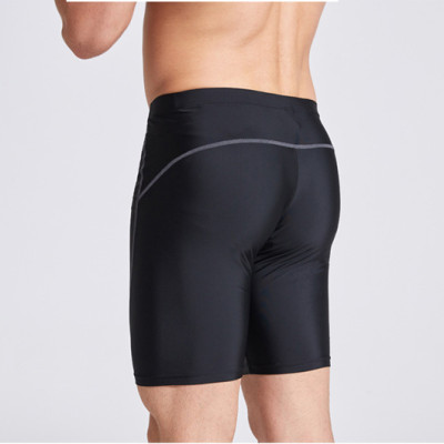 Quần bơi nam lửng màu trơn đơn giản, đồ bơi nam form dài trên gối thiết kế trẻ trung QB022