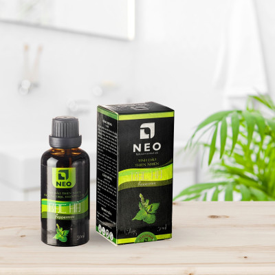 Tinh dầu Bạc hà nguyên chất NEO - Chuẩn VietGAP- Chăm sóc sức khỏe - 50ml