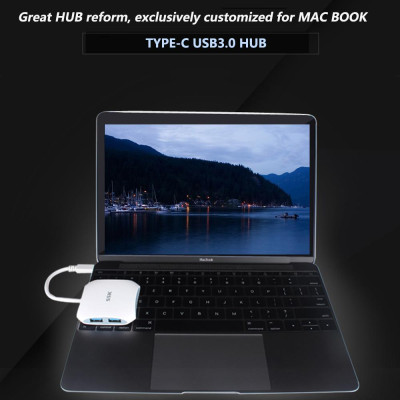 Hub chuyển đổi 5Gbp SSK Superspeed USB 3.0 Type-C  cho Máy tính
