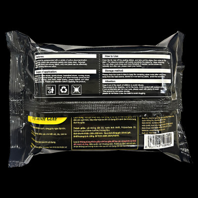 Khăn lau vệ sinh giày Hando 30pcs