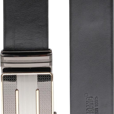 Thắt Lưng Nam Đầu Tăng Huy Hoàng HT4126 (120 x 4 cm) - Đen