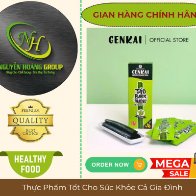 Hộp 6 Cuộn - Rong Biển Nướng Cuộn Vị Cay Nóng 21.6g ( 3.6g × 6 Cuộn)