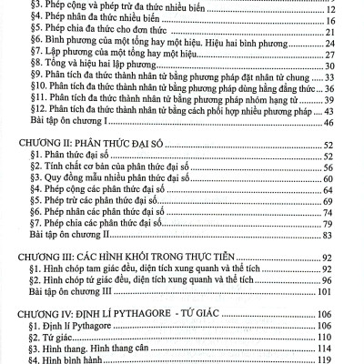 Toán Cơ Bản Và Nâng Cao 8 - Tập 1 (Theo Chương Trình Giáo Dục Phổ Thông Mới - Dùng Chung Cho Các Bộ SGK Hiện Hành)