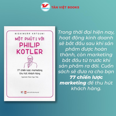 Sách - Một Phút Với Philip Kotler - Tân Việt Books