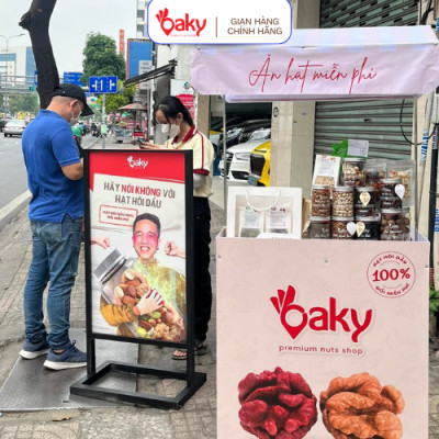 Nhân Óc Chó Đỏ Oaky 350gram (Size Lớn) - Nhập Khẩu Mỹ, Ăn Kiêng Healthy, Giàu Omega 3-6-9