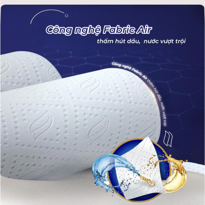 [MUA 1 LỐC KHĂN BẾP CUỘN TẶNG 1 GÓI KHĂN ƯỚT + 1 GIÁ ĐỠ] Khăn giấy bếp đa năng siêu thấm Tempo (4 Cuộn) - Thương Hiệu Đức