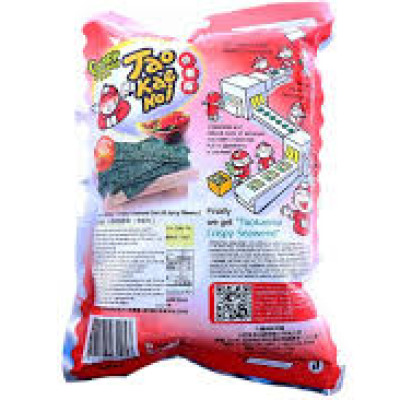 Snack rong biển Tao Kae Noi Crispy Seaweed vị Cay 32g