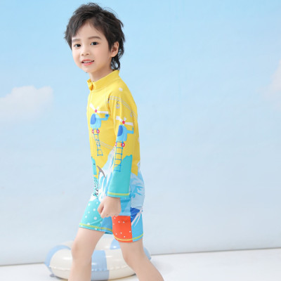 Đồ Bơi Trẻ Em 1 Mảnh  Khủng Long Phong Cách Thời Trang Mới Kèm Nón Bơi