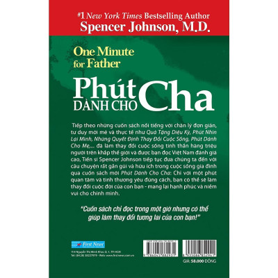 Sách - Phút Dành Cho Cha - Spencer Johnson