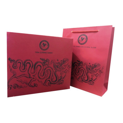 Bộ trà ô tân cương tứ long 400 gram - Trà xanh tân cương thái nguyên