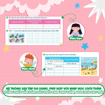 Sách - Phiếu Bài Tập Cuối Tuần Tiếng Việt Lớp 3 - Megabook