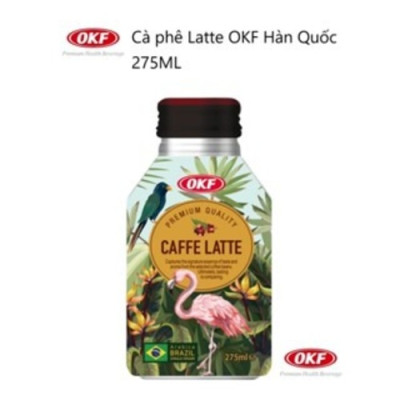 Cà phê Latte OKF Hàn Quốc 275ML x 6 chai