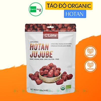 Táo đỏ hữu cơ cao cấp  AmaVie Foods 450g - Táo đỏ Ninh Hạ