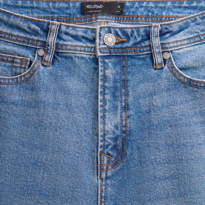 Quần jean nam Form Slim ( Màu Xanh đậm và Xanh nhạt) - RT 10S25DPA004 | ROUTINE CÀ MAU