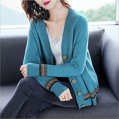 Áo Cardigan Nữ Họa Tiết Xinh Thời Trang Korea Haint Boutique Ak36
