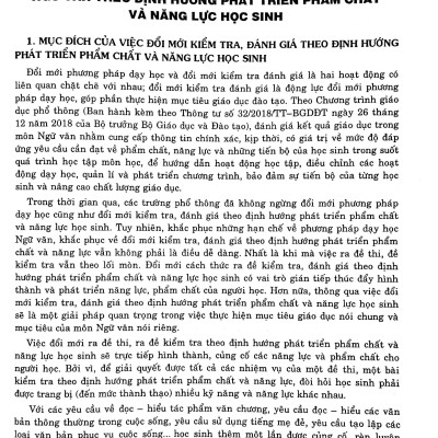 Ôn Tập - Kiểm Tra Nâng Cao Và Phát Triển Năng Lực Ngữ Văn 6 - Tập 1