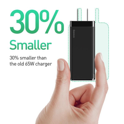 Bộ sạc nhanh đa năng thế hệ mới Baseus GaN Travel Quick Charger 65W -Hàng Chính Hãng