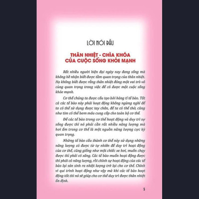 Sách - Thân Nhiệt Quyết Định Sinh Lão Bệnh Tử - Nguyễn Văn Nam & Nguyễn Thị Bích Hồng - VIETNAMBOOK