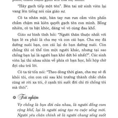 Câu Chuyện Nhỏ - Hàm Ý Lớn