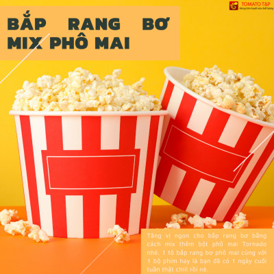 Combo 5 Bột Phô Mai Tornado Vị Truyền Thống (30g / Gói)