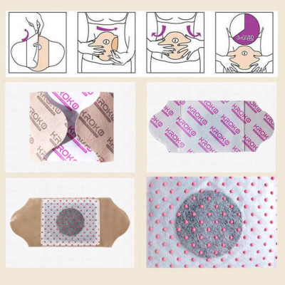 Miếng dán tan mỡ bụng Kroko Navel Paste Detox Thái Lan Túi 5 miếng